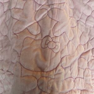 Hello Kitty Blush Pink Quilted Bedding (new, only taken out to take pictures)
